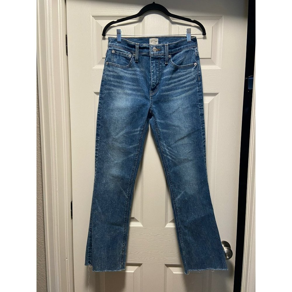 J.Crew | Billie Demi Boot Crop Sz 28T